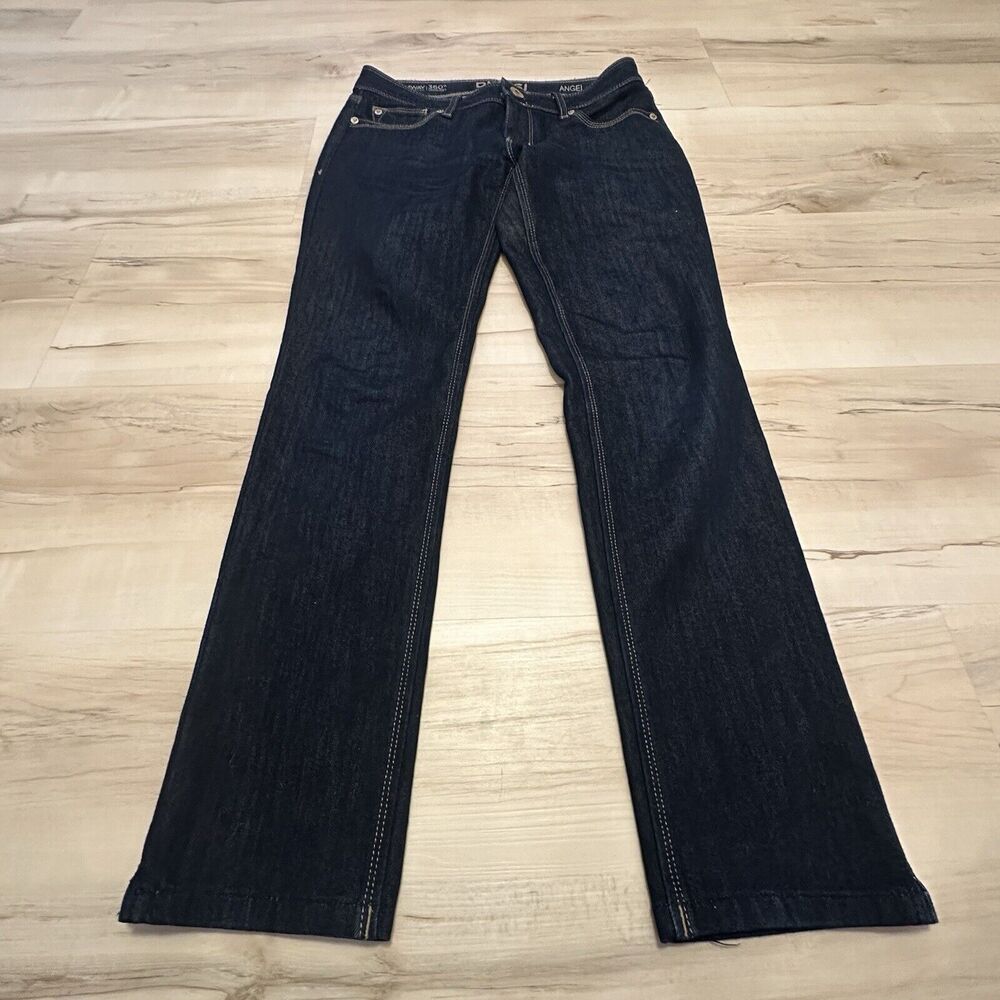 DL1961 Women 27 Jeans ANGEL Mid-Rise Skinny Ankle 4-Way 360 Stretch Marnier Blue